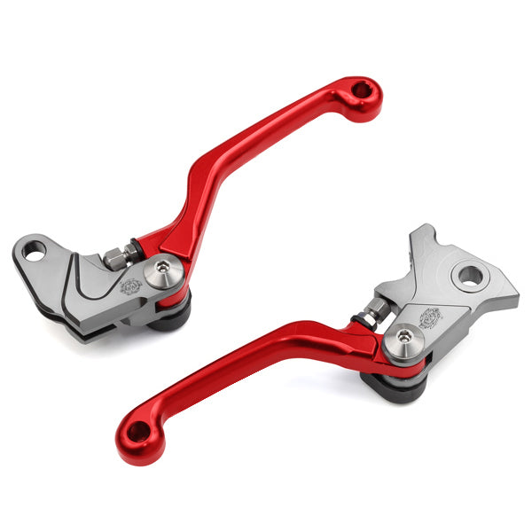 Moto Master Mx Pivot Lever Set Red Honda Crf250R 07-On Crf250Rx 19-On Crf450R 07