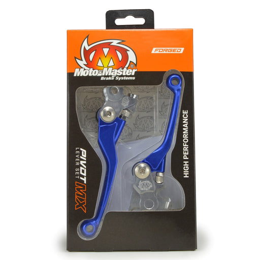 Moto Master Mx Pivot Lever Set Blue Gas Gas Husqvarna Braktec Caliper