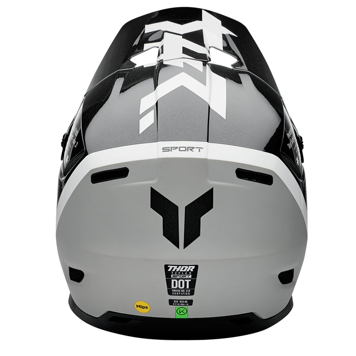 Helmet S25 Thor Mx Reflex Sport Composite Riot Black/White Small