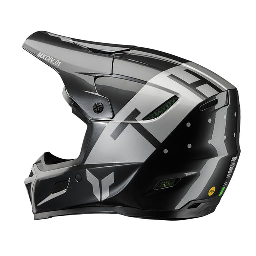 Helmet S25 Thor Mx Reflex Sport Composite Rogue Chrome/Silver Small