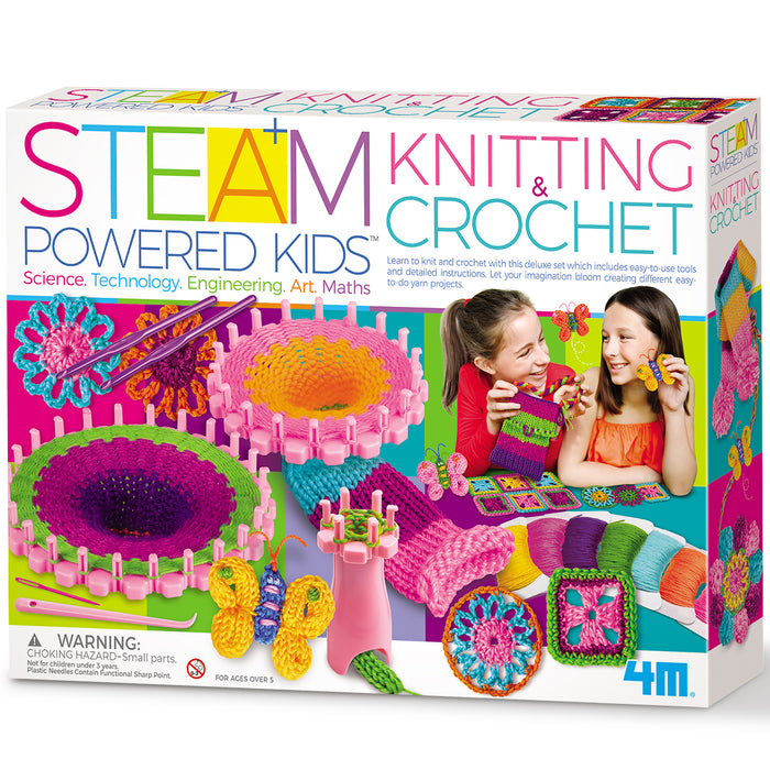 STEAM Powered Kids Knitting & Crochet