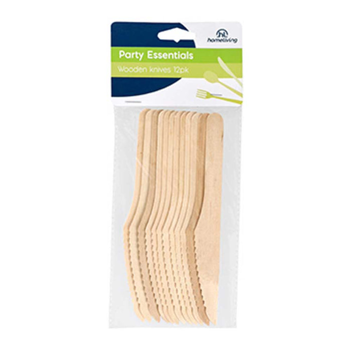 Homeliving Wooden Knives 12pk