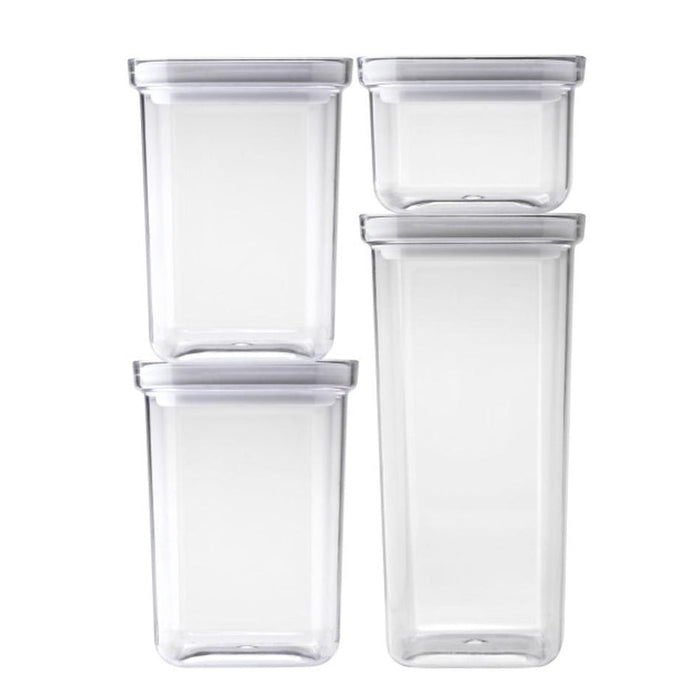 Pyrex Canister Square 4pc Set