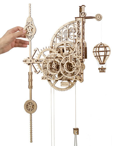 Ugears Aero Wall Clock With Pendulum