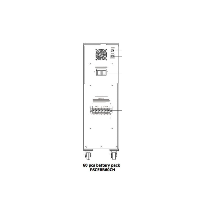 POWERSHIELD Extended Battery Module with Charger. For PSCE6000, PSCE10K & PSCE20