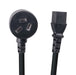 2M 3-Pin TAPON Plug IEC C13 Female Connector 10A SAA Approved Power Cord 1.0mm