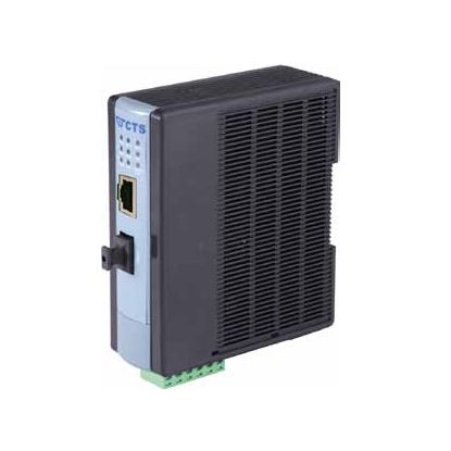 CTS Gigabit Single Mode 10km Fibre Converter. 48V & 230V Powered. 10/100/1000Bas