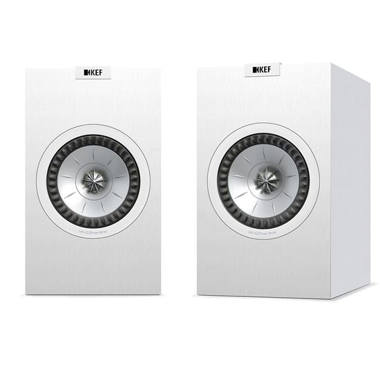 KEF Bookshelf Speaker CFD-designed Port. 2-Way bass reflex. Uni-Q array: 1x 5.25