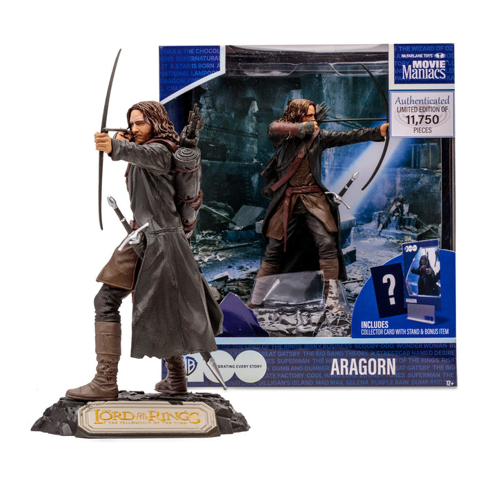 Movie Maniacs 6In Posed Wv5 Wb100 Aragorn (Lord Of The Rings Trilogy)