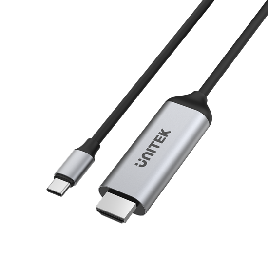 UNITEK 1.8m USB-C to HDMI cable. Premium Audio Video UltraHD. Gold Plated Connec