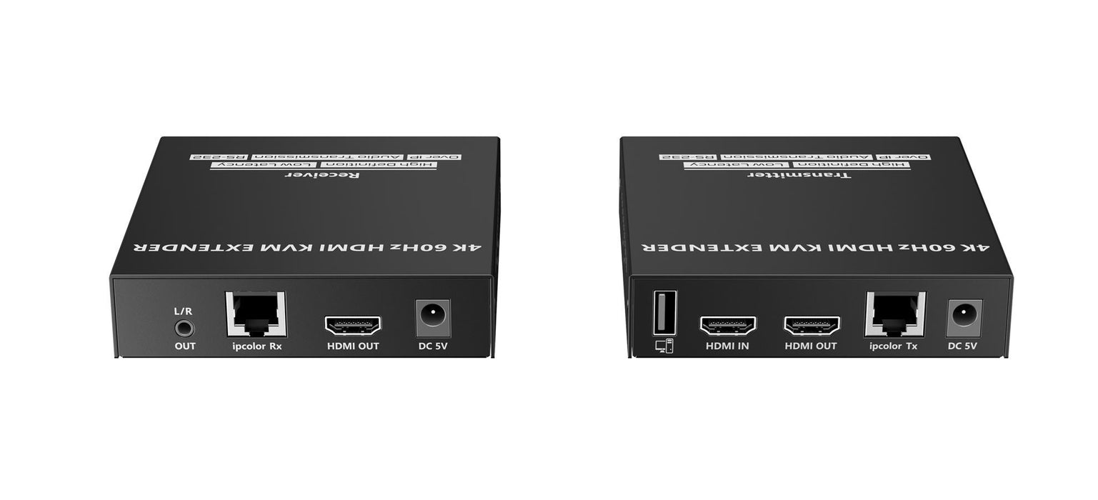 LENKENG HDMI KVM Extender over Network Cable up to 120m. Point to Multipoint/Poi