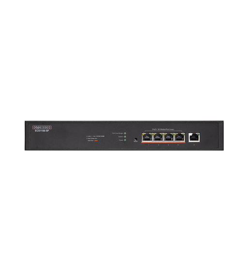 EDGECORE 5 Port Lite L2 Smart Gigabit Web Managed PoE Switch with 4 PoE Ports (3