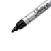 SHARPIE Metal Permanent Marker with Durable Bullet Tip. 2-Pack Tough, Durable, &