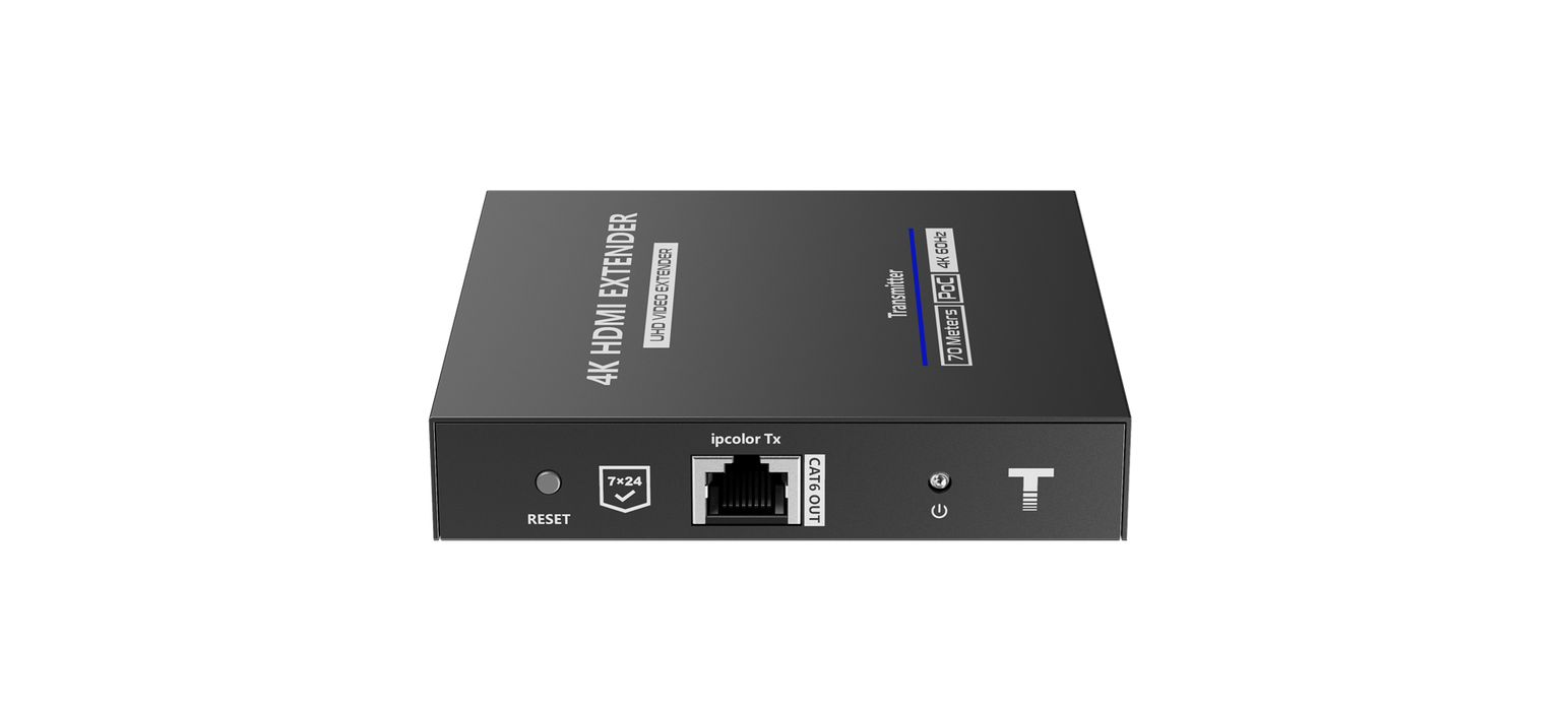 LENKENG HDMI 2.0 POC Extender Over Cat6/6a. Supports up to 4K@60Hz Zero Latency.