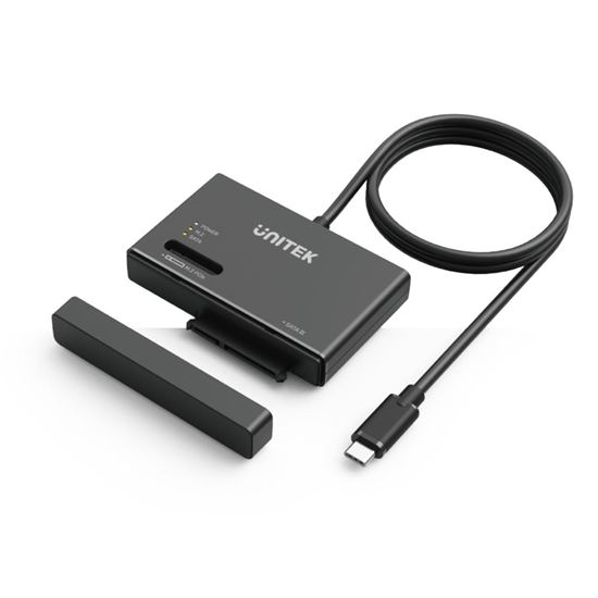 UNITEK NVMe M.2 SSD Enclosure Adapter with 100cm Cable. Supports M Key In Any Si