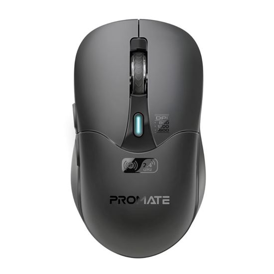 PROMATE Rechargeable Wireless Mouse with BT & RF Connectivity. 800/1200/1600Dpi.