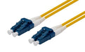 DYNAMIX 2.5M 9u LC/LC Duplex Single Mode G657A1 Bend Insensitive Fibre Lead. Yel