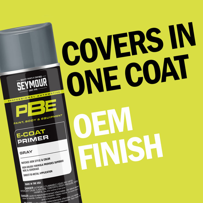 Seymour Pbe Series Aerosol E-Coat Primer Black