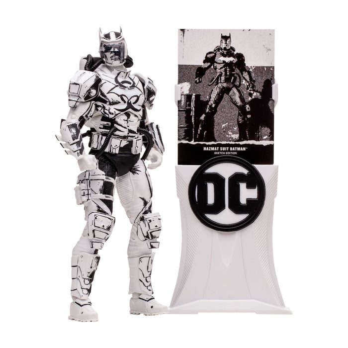 DC MULTIVERSE 7IN - HAZMAT SUIT BATMAN (LINE ART)(GOLD LABEL)