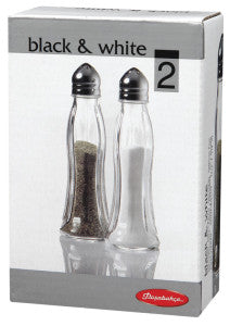 Pasabahce Glass Set 2 Basic Salt & Pepper