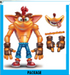 Crash Bandicoot 6.5'' Articulated Collector Figure