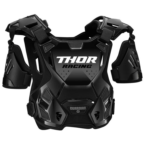 chest protector thor mx guardian s22 adult xl/2xl black #