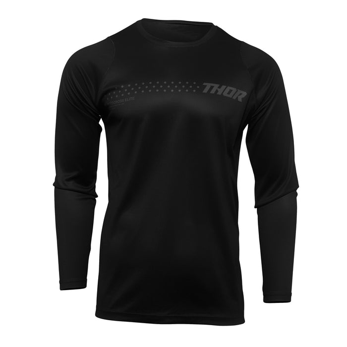 THOR MX JERSEY S22 SECTOR YOUTH MINIMAL BLACK LARGE