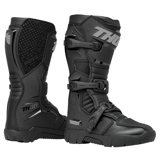 Motorcross Boots S24 Thor Mx Blitz Xr Trail Atv Treaded Mens Bk/Gy Size 9