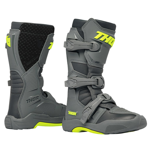 Motorcross Boots S24 Thor Mx Blitz Xr Youth Gy/Ch Size 2