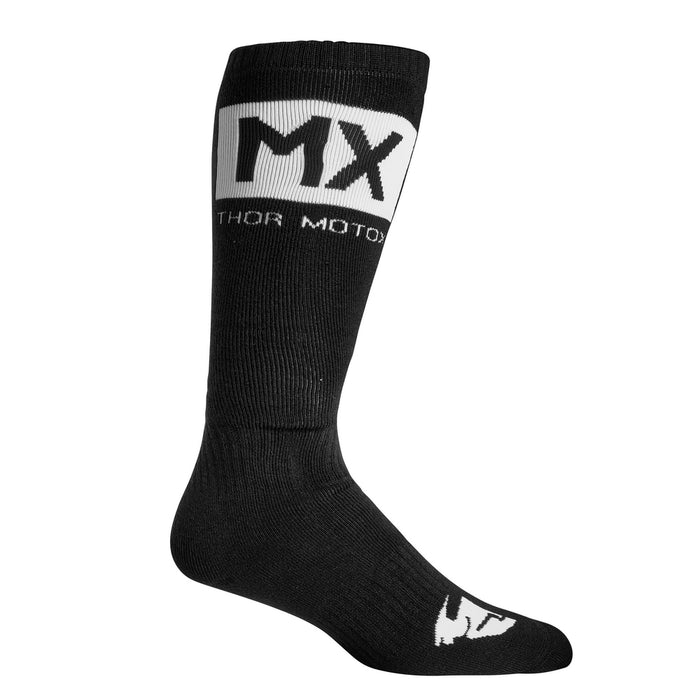 THOR MX YOUTH SOCKS S22 BLACK/WHITE