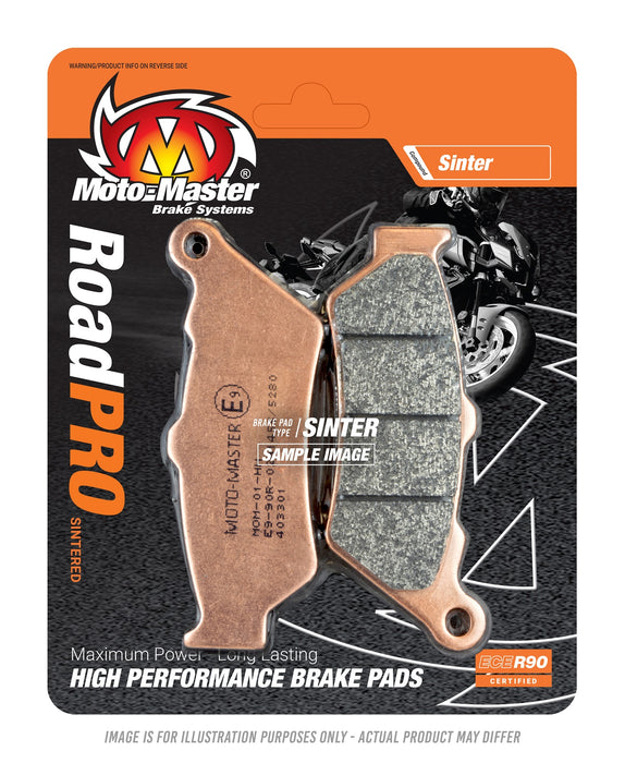 Brake Pads Moto Master Front Road Pro Sintered Honda Cb125R Cb300R Cb650R Cbr650