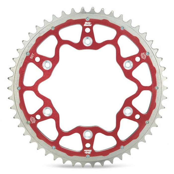 Sprocket Rear Moto Master Fusion Dual Ring Honda Xr250 Xr400 96-04 Xr650R 02-10