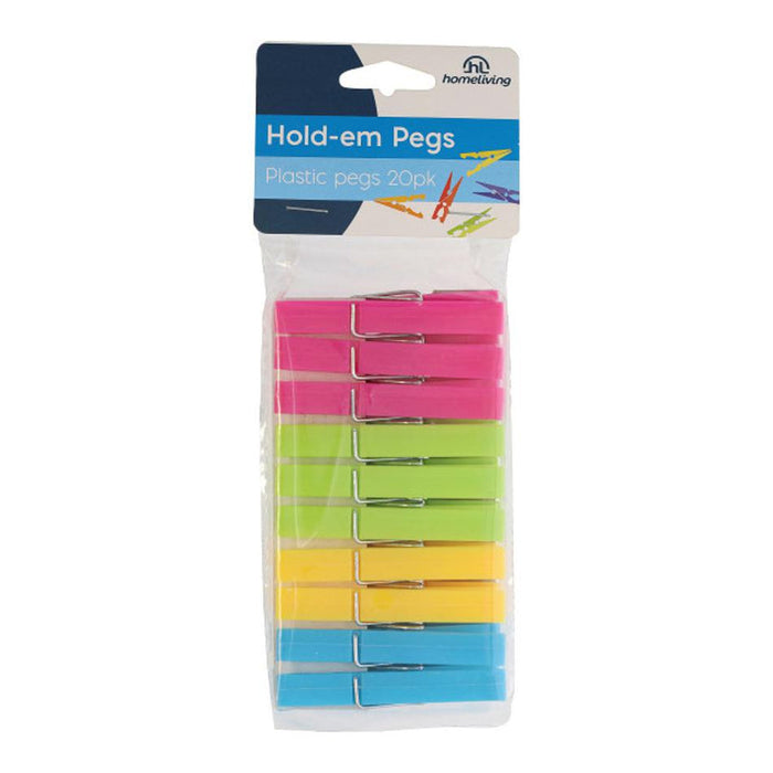 Homeliving Plastic Pegs 20 Pack