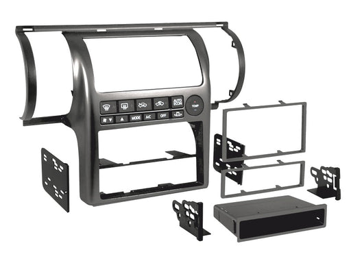 fitting kit nissan skyline 01 - 04 din & double din (black)