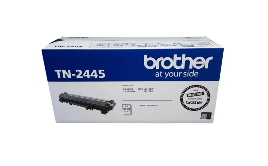 Brother TN2445 Original High Yield Laser Toner Cartridge - Black Pack - 3000 Pag