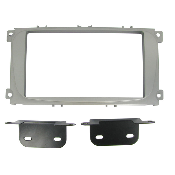 CONNECTS2 FITTING KIT FORD FOCUS MONDEO 07 - 14 SILVER DOUBLE DIN