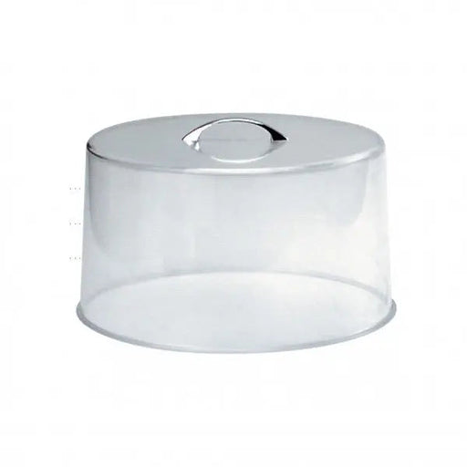 Chef Inox Cake Cover Clear with Chrome Handle 300x185mm