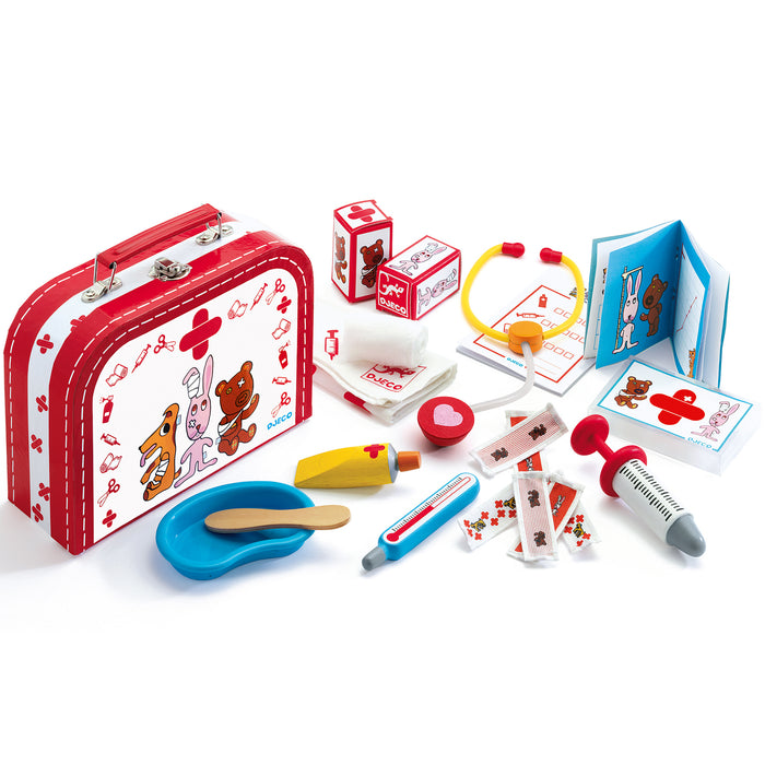 Djeco Wooden Veterinary Set - Bobodoudou