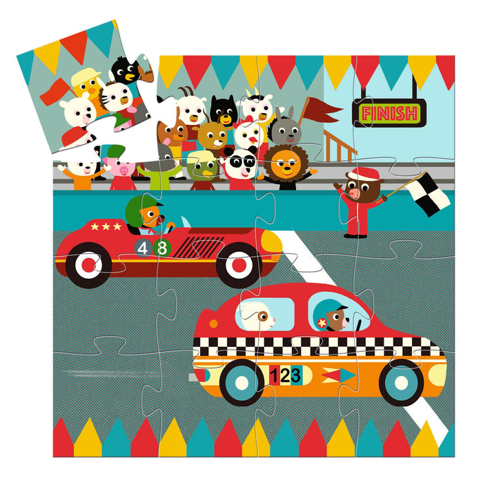 The Racing Car 16pc puzzle