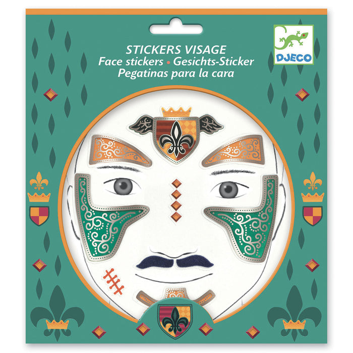 Face Stickers - Knight