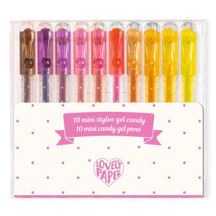 10 mini candy gel pens