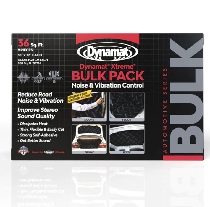 Dynamat Xtreme Bulk Pack Sound Insulating Deadening 10455