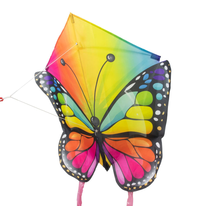 KITE'S READY 2 FLY - POP UP NYLON DIAMOND - BUTTERFLY - PATENTED POPUP SYSTEM-KI