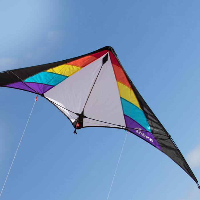 Pop Up Stunt Kite 125cm Magic 2asst