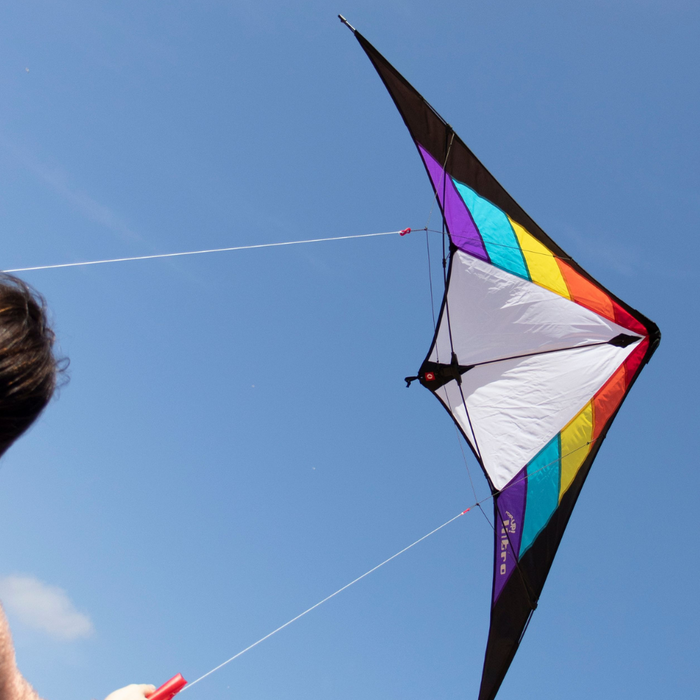 Pop Up Stunt Kite 125cm Magic 2asst