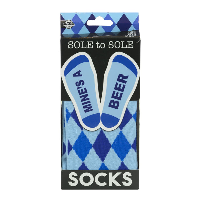 Sole Socks Mine's A Beer