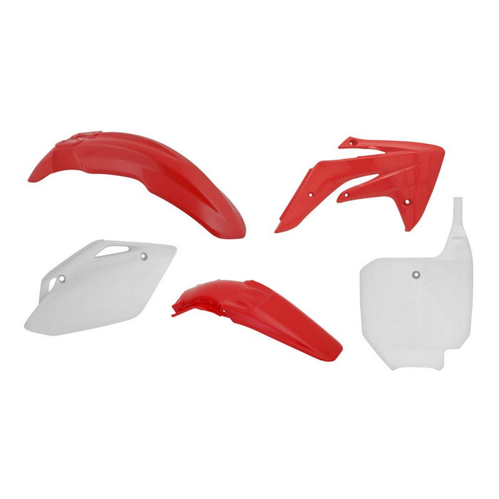 PLASTICKIT RTECH FRONT&amp;REAR FENDERS SIDEPANELS&amp;RADIATOR SHROUDS&amp;FRONT NUMBERPLATE HONDACRF150R 07-21