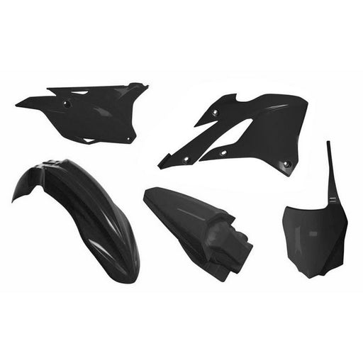 PLASTICS KIT RTECH 5 PIECES KAWASAKI KX85 KX100 22-23 BLACK