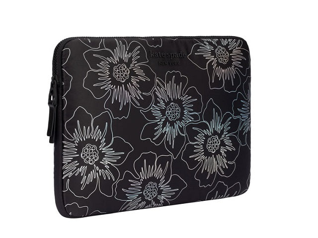 KSNY Puffer Sleeve up to 14" Laptop - Hollyhock Iridescent