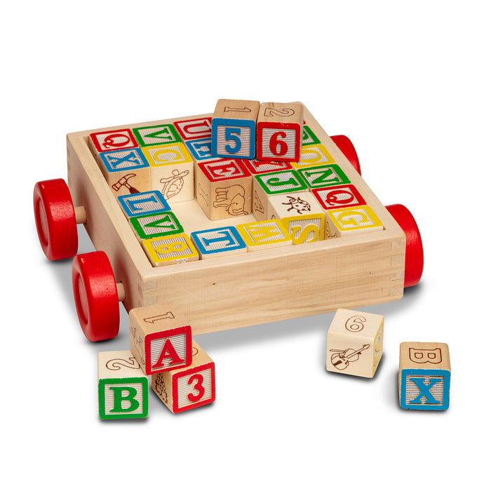 Classic ABC Block Cart (UC)